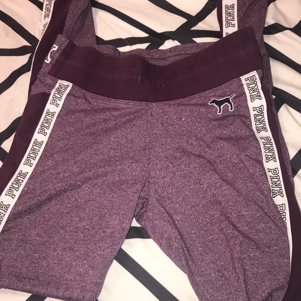 pink leggings